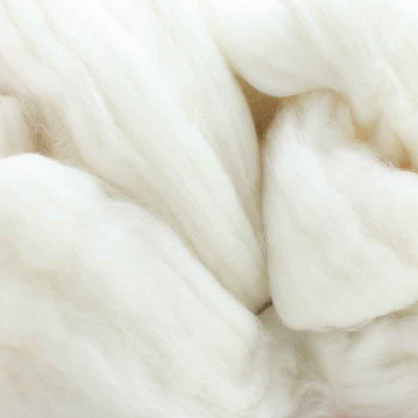 Divine Wool Top | Undyed