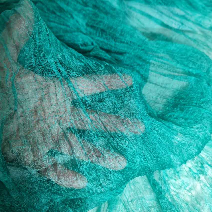 Margilan Silk Gauze | Jade