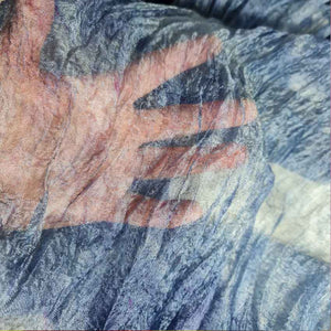 
                  
                    Margilan Silk Gauze | The Blues 120cmW/50cmL
                  
                