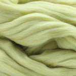 fifty grams divine merino wool top for felting in lemongrass colour