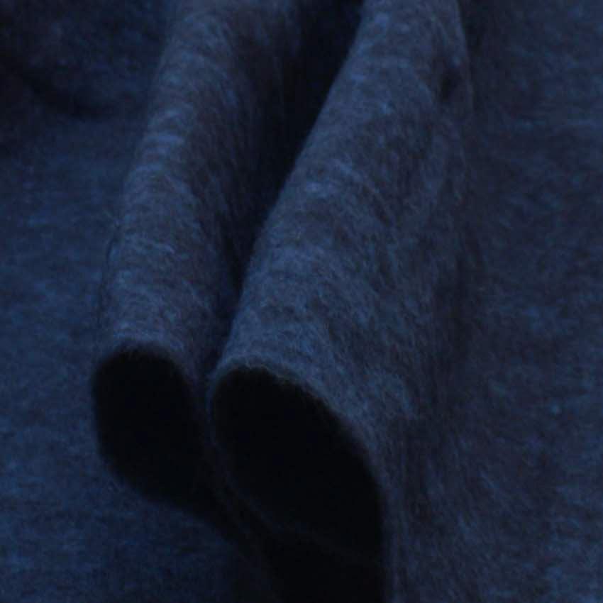 felbi prefelt/needlefelt in indigo blend 25 x 150 cm for felting