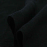 felbi prefelt/needlefelt in jet black 25 x 150 cm for felting
