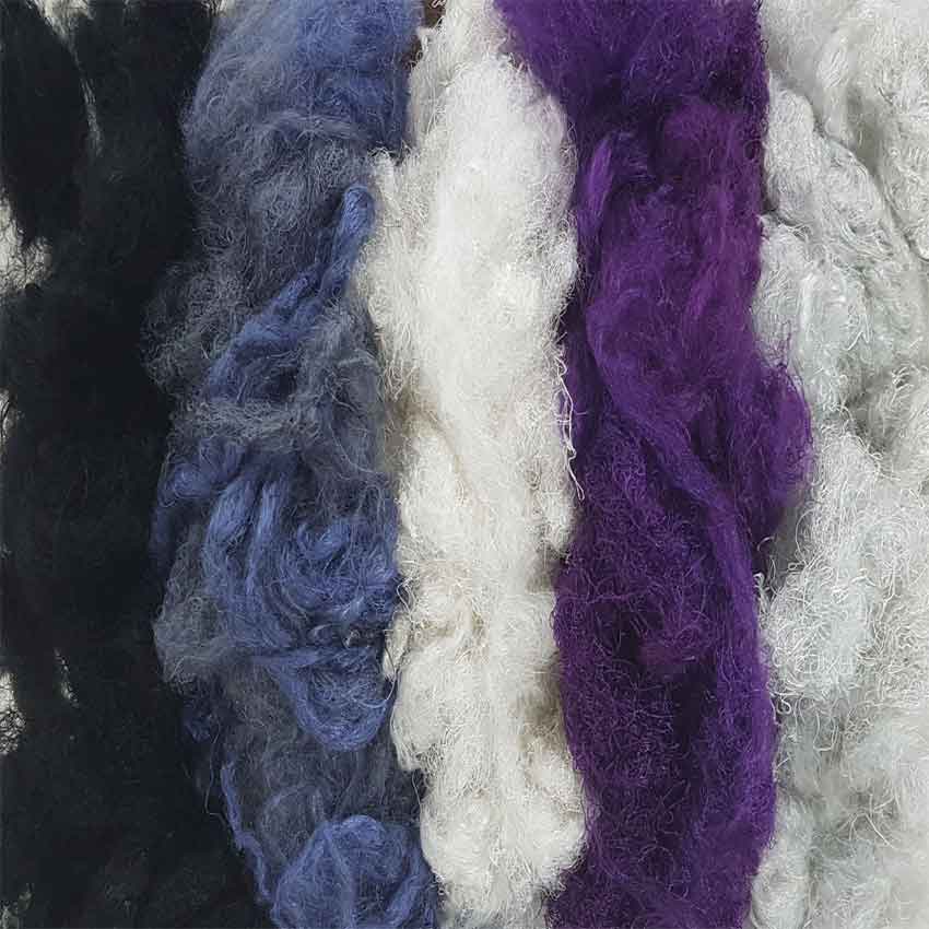 close up  of silk filament combo High tea 